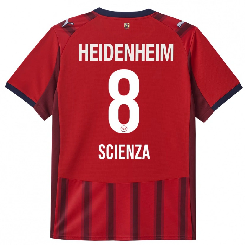 Danxen Damen Leo Scienza #8 Rot Marineblau Heimtrikot Trikot 2025/26 T-Shirt Österreich