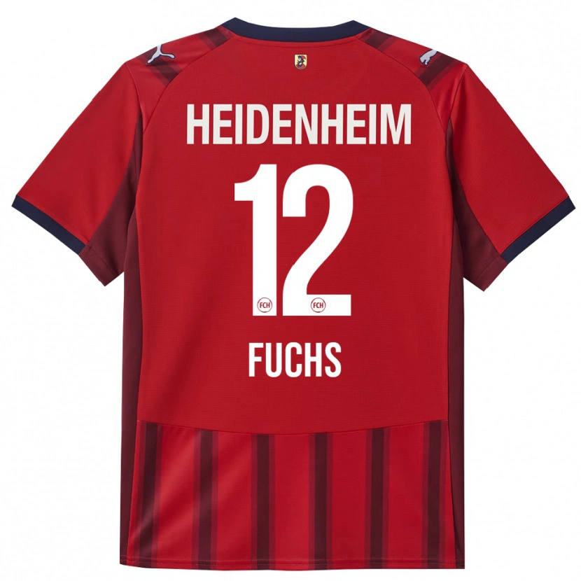 Danxen Damen Celine Fuchs #12 Rot Marineblau Heimtrikot Trikot 2025/26 T-Shirt Österreich