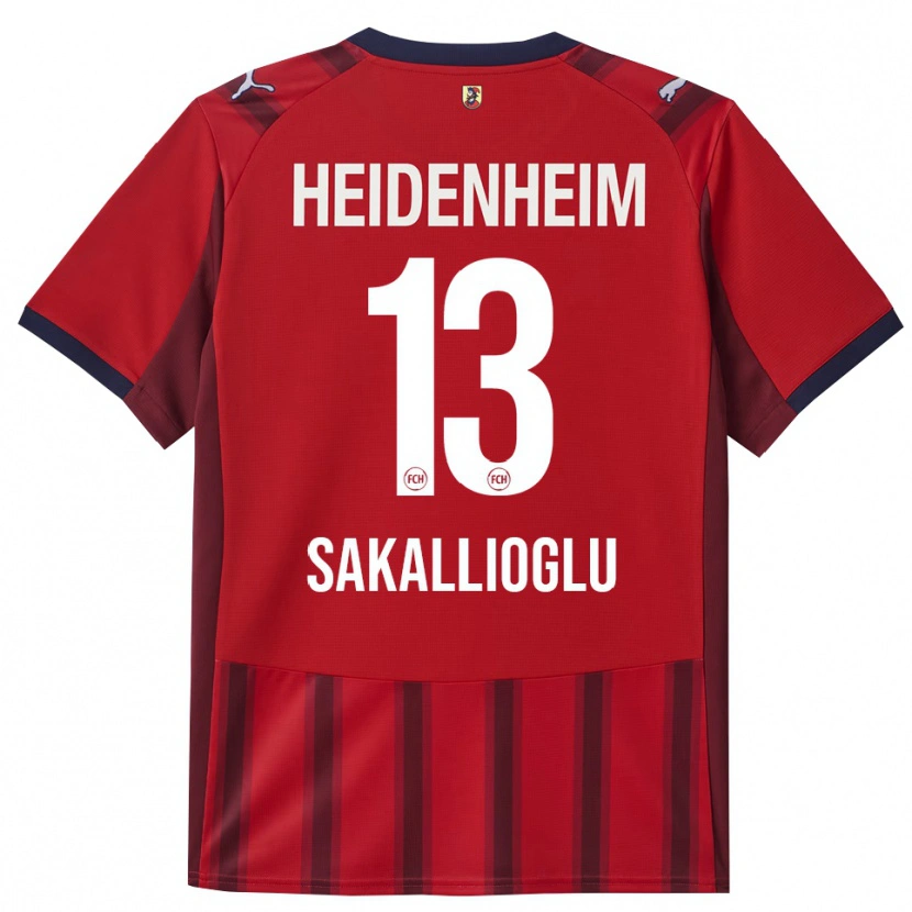 Danxen Damen Nisa Sakallioglu #13 Rot Marineblau Heimtrikot Trikot 2025/26 T-Shirt Österreich