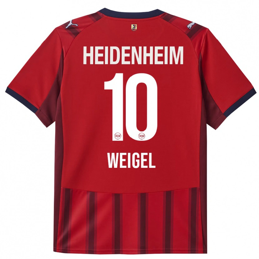 Danxen Damen Tobias Weigel #10 Rot Marineblau Heimtrikot Trikot 2025/26 T-Shirt Österreich