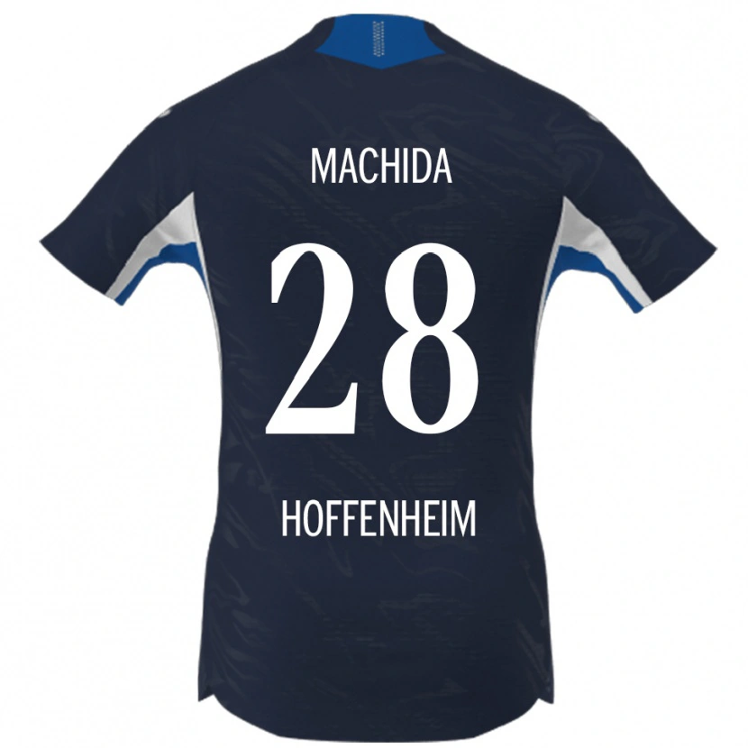 Danxen Damen Koki Machida #28 Marineblau Weiß Heimtrikot Trikot 2025/26 T-Shirt Österreich