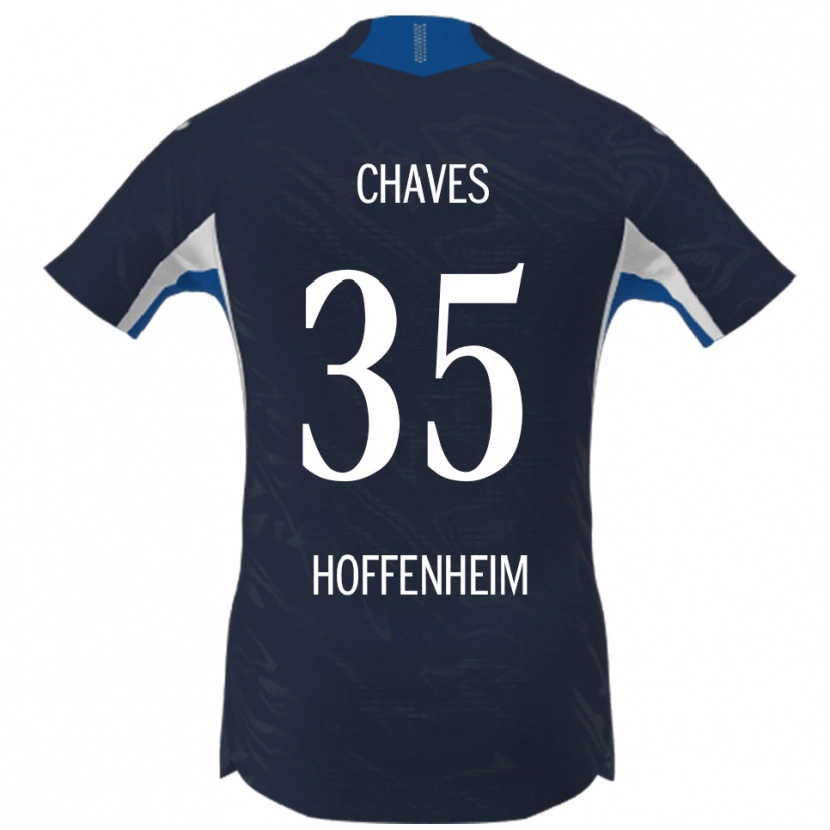 Danxen Damen Arthur Chaves #35 Marineblau Weiß Heimtrikot Trikot 2025/26 T-Shirt Österreich
