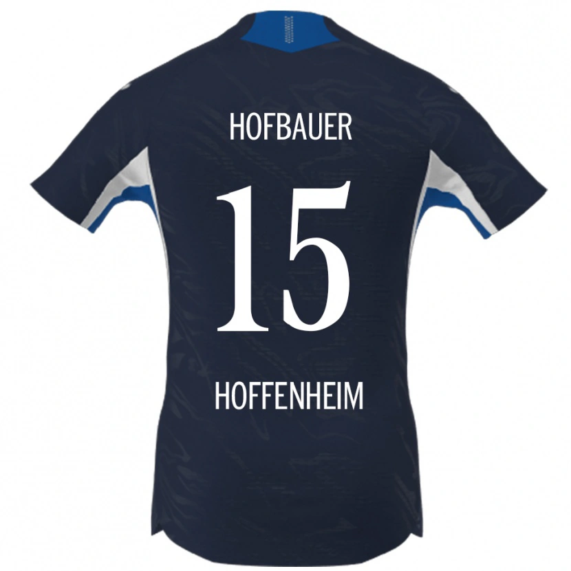 Danxen Damen Anton Hofbauer #15 Marineblau Weiß Heimtrikot Trikot 2025/26 T-Shirt Österreich