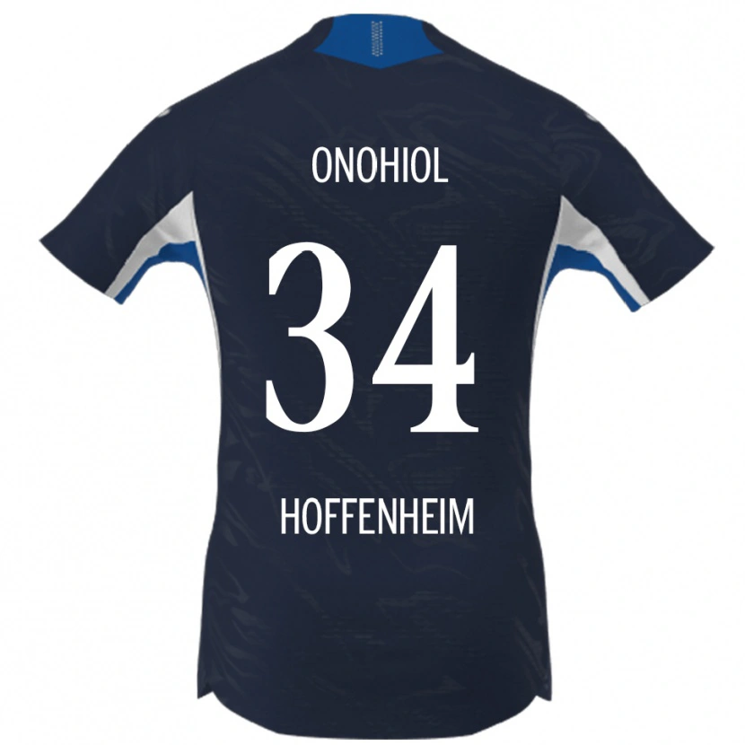 Danxen Damen Yannick Onohiol #34 Marineblau Weiß Heimtrikot Trikot 2025/26 T-Shirt Österreich