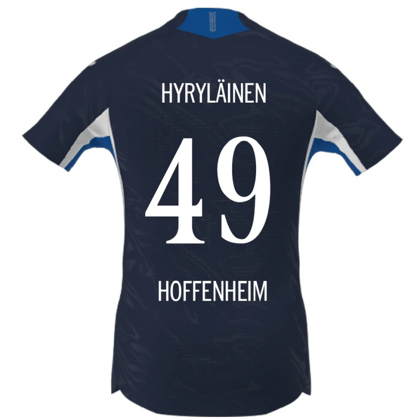 Danxen Damen Luka Hyryläinen #49 Marineblau Weiß Heimtrikot Trikot 2025/26 T-Shirt Österreich