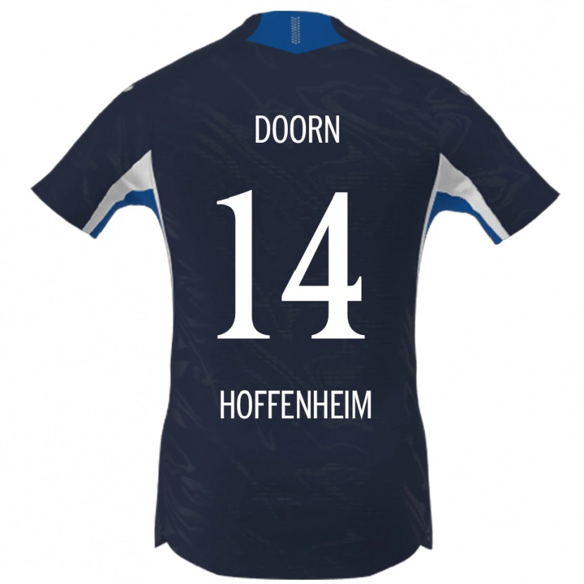 Danxen Damen Lisa Doorn #14 Marineblau Weiß Heimtrikot Trikot 2025/26 T-Shirt Österreich