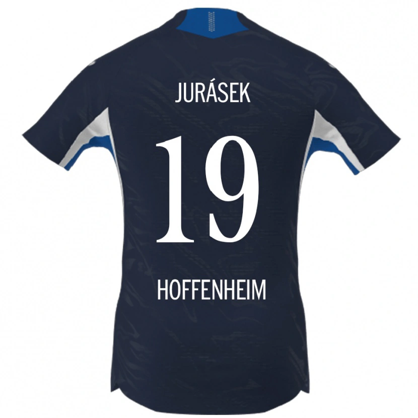 Danxen Damen David Jurásek #19 Marineblau Weiß Heimtrikot Trikot 2025/26 T-Shirt Österreich