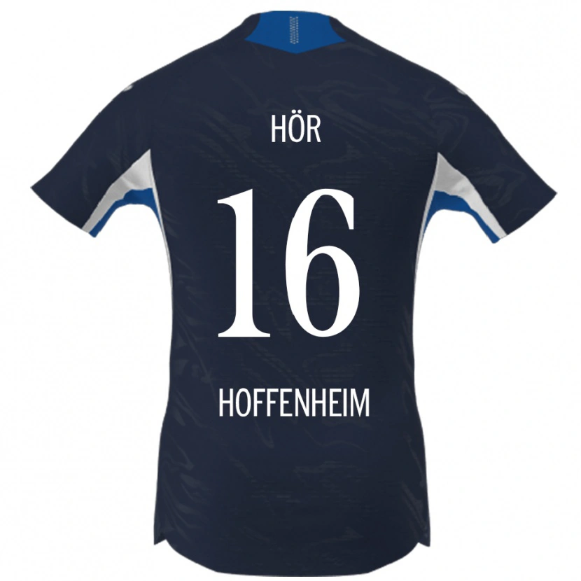 Danxen Damen Yannis Hör #16 Marineblau Weiß Heimtrikot Trikot 2025/26 T-Shirt Österreich