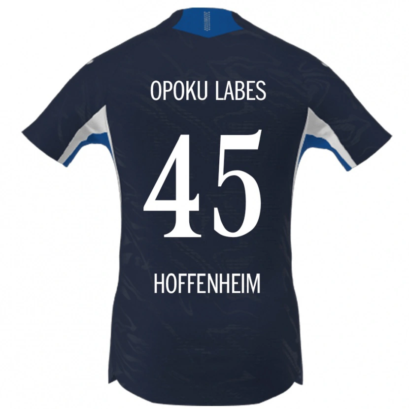 Danxen Damen Ben Opoku Labes #45 Marineblau Weiß Heimtrikot Trikot 2025/26 T-Shirt Österreich