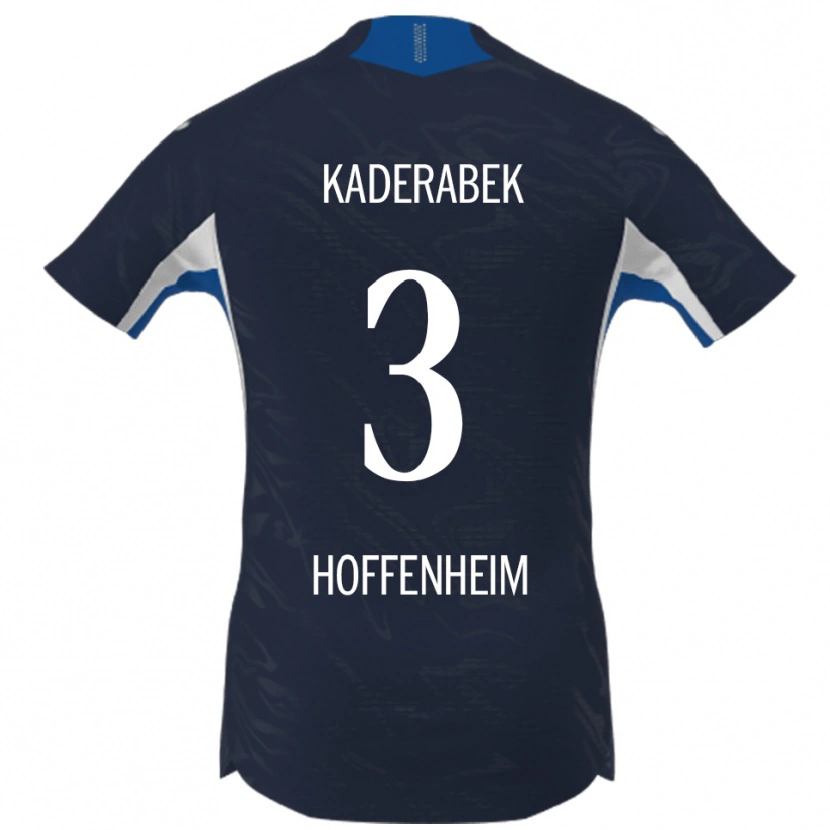 Danxen Damen Pavel Kaderabek #3 Marineblau Weiß Heimtrikot Trikot 2025/26 T-Shirt Österreich