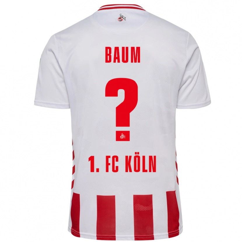 Danxen Damen Julius Baum #0 Weiß Rot Heimtrikot Trikot 2025/26 T-Shirt Österreich