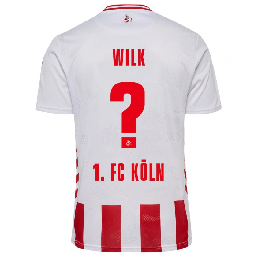 Danxen Damen Emil Wilk #0 Weiß Rot Heimtrikot Trikot 2025/26 T-Shirt Österreich