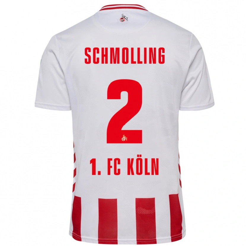Danxen Damen Viktor Schmolling #2 Weiß Rot Heimtrikot Trikot 2025/26 T-Shirt Österreich