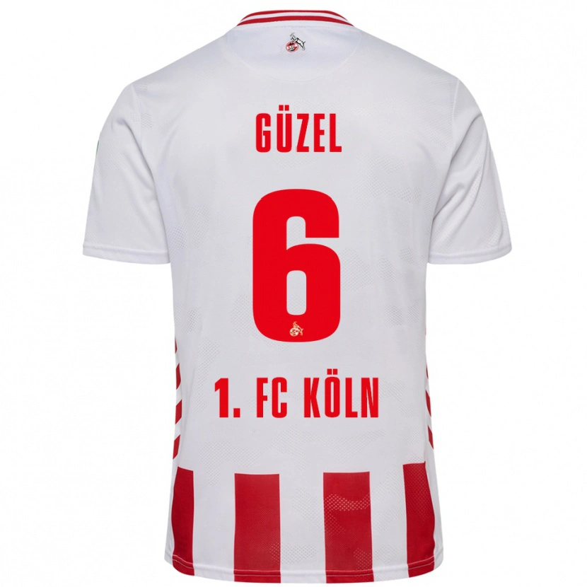 Danxen Damen Arian Güzel #6 Weiß Rot Heimtrikot Trikot 2025/26 T-Shirt Österreich
