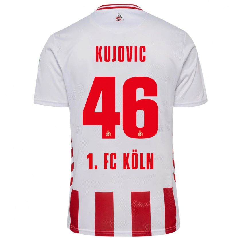 Danxen Damen Emin Kujovic #46 Weiß Rot Heimtrikot Trikot 2025/26 T-Shirt Österreich