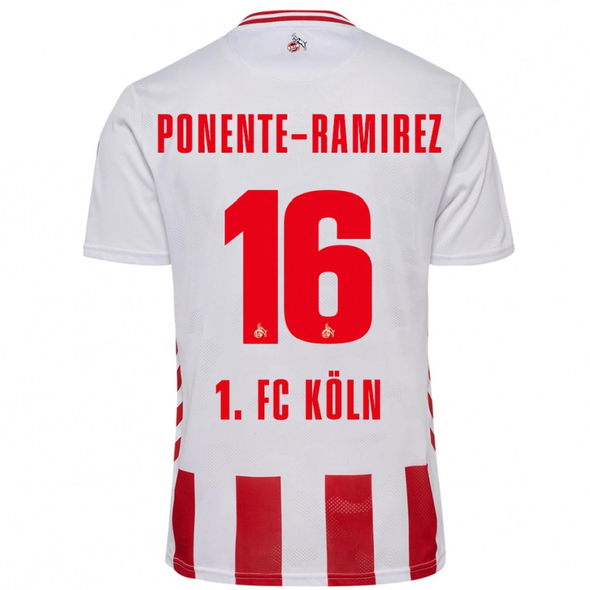 Danxen Damen Jason Ponente-Ramirez #16 Weiß Rot Heimtrikot Trikot 2025/26 T-Shirt Österreich