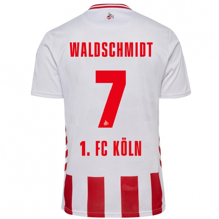 Danxen Damen Luca Waldschmidt #7 Weiß Rot Heimtrikot Trikot 2025/26 T-Shirt Österreich