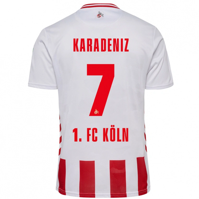 Danxen Damen Thierry Karadeniz #7 Weiß Rot Heimtrikot Trikot 2025/26 T-Shirt Österreich