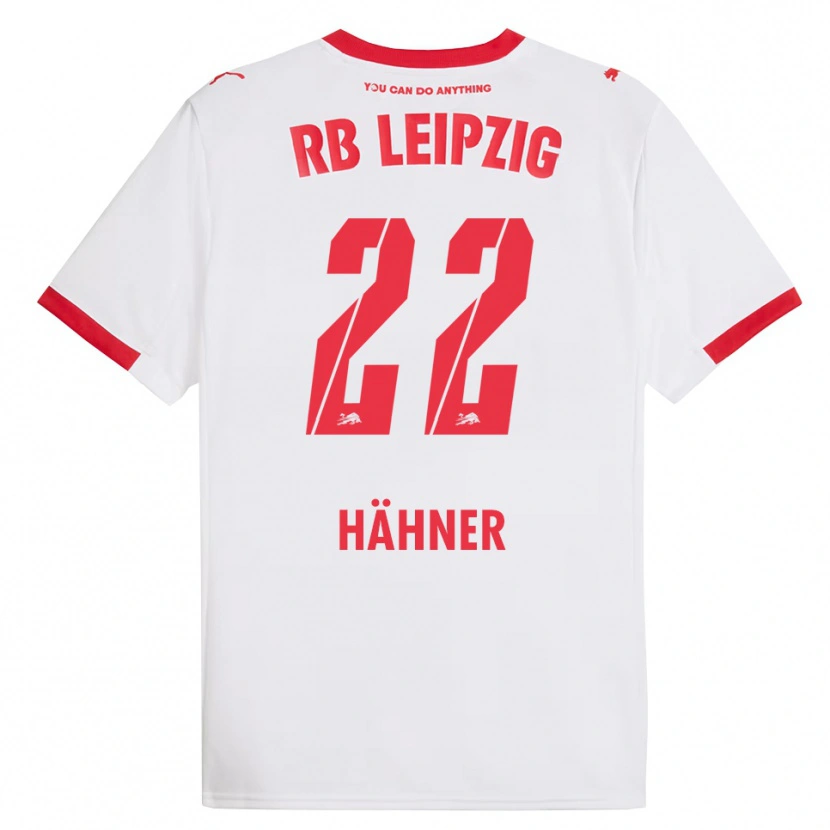 Danxen Damen Elian Hähner #22 Weiß Rot Heimtrikot Trikot 2025/26 T-Shirt Österreich