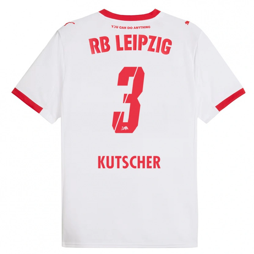 Danxen Damen Matthes Kutscher #3 Weiß Rot Heimtrikot Trikot 2025/26 T-Shirt Österreich