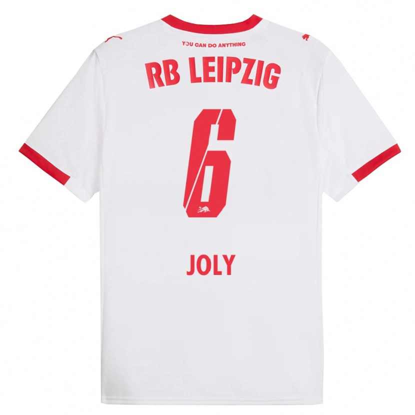 Danxen Damen Lou-Ann Joly #6 Weiß Rot Heimtrikot Trikot 2025/26 T-Shirt Österreich
