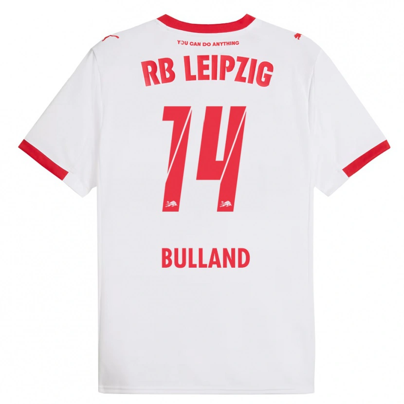 Danxen Damen Anton Bulland #14 Weiß Rot Heimtrikot Trikot 2025/26 T-Shirt Österreich