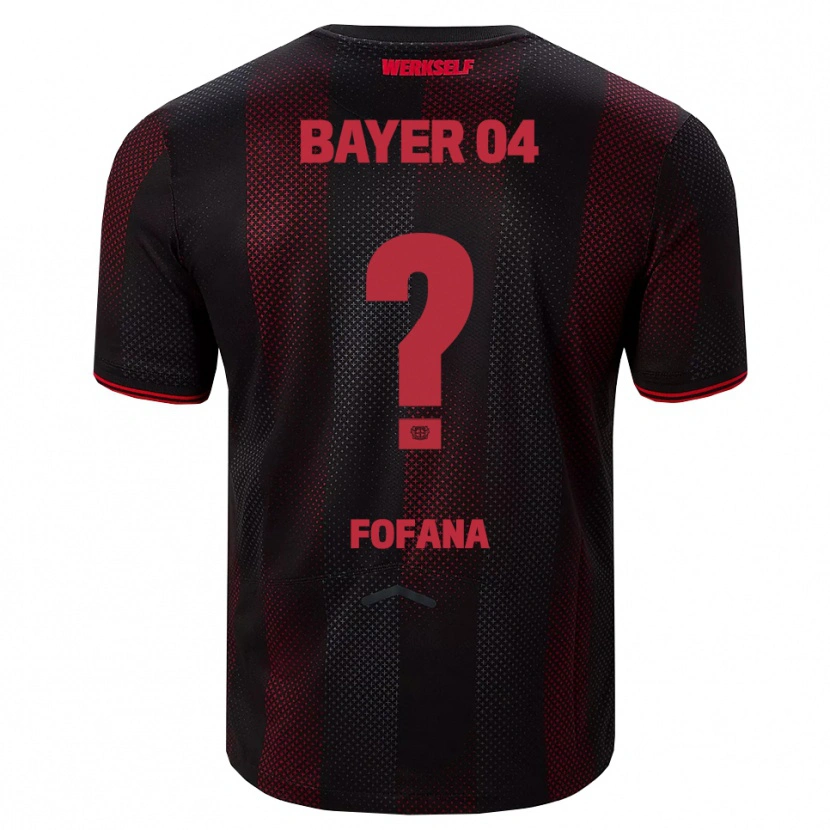 Danxen Damen Sadik Fofana #0 Schwarz Rot Heimtrikot Trikot 2025/26 T-Shirt Österreich