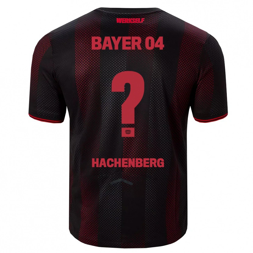 Danxen Damen Merlin Hachenberg #0 Schwarz Rot Heimtrikot Trikot 2025/26 T-Shirt Österreich
