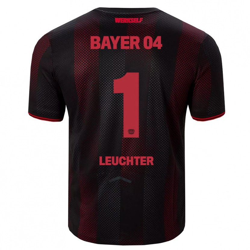 Danxen Damen Julian Leuchter #1 Schwarz Rot Heimtrikot Trikot 2025/26 T-Shirt Österreich