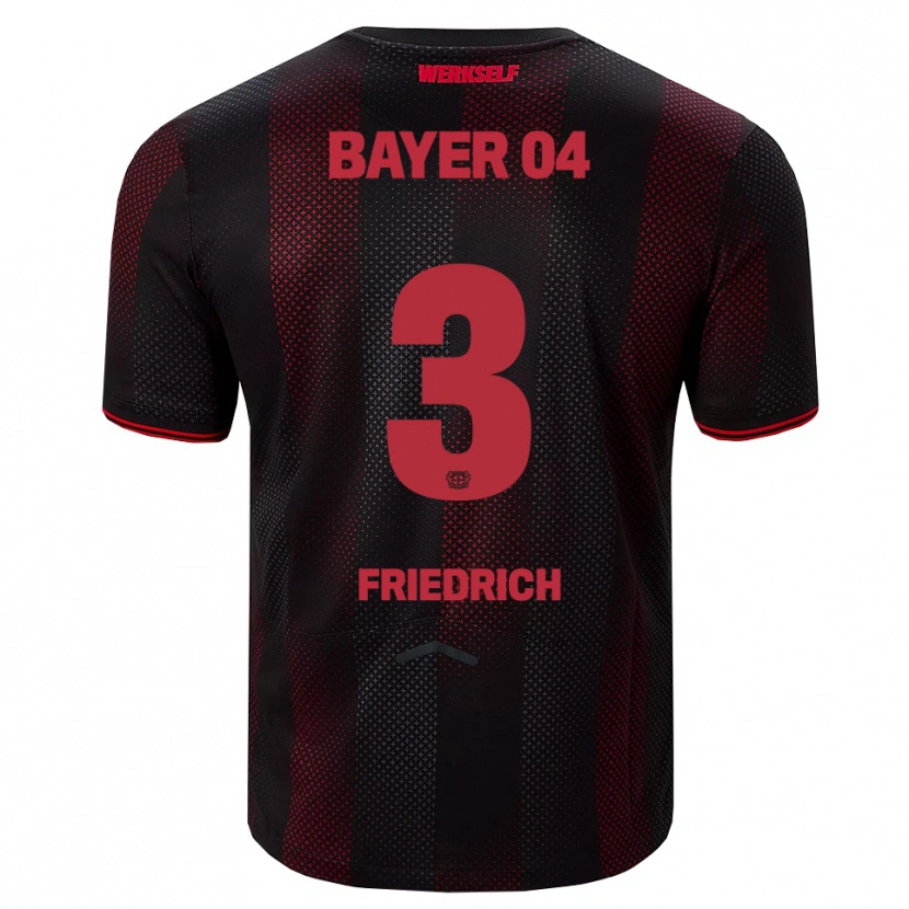 Danxen Damen Melissa Friedrich #3 Schwarz Rot Heimtrikot Trikot 2025/26 T-Shirt Österreich