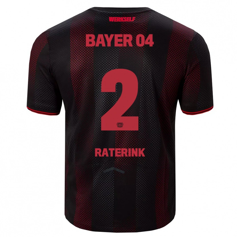 Danxen Damen Othniël Raterink #2 Schwarz Rot Heimtrikot Trikot 2025/26 T-Shirt Österreich