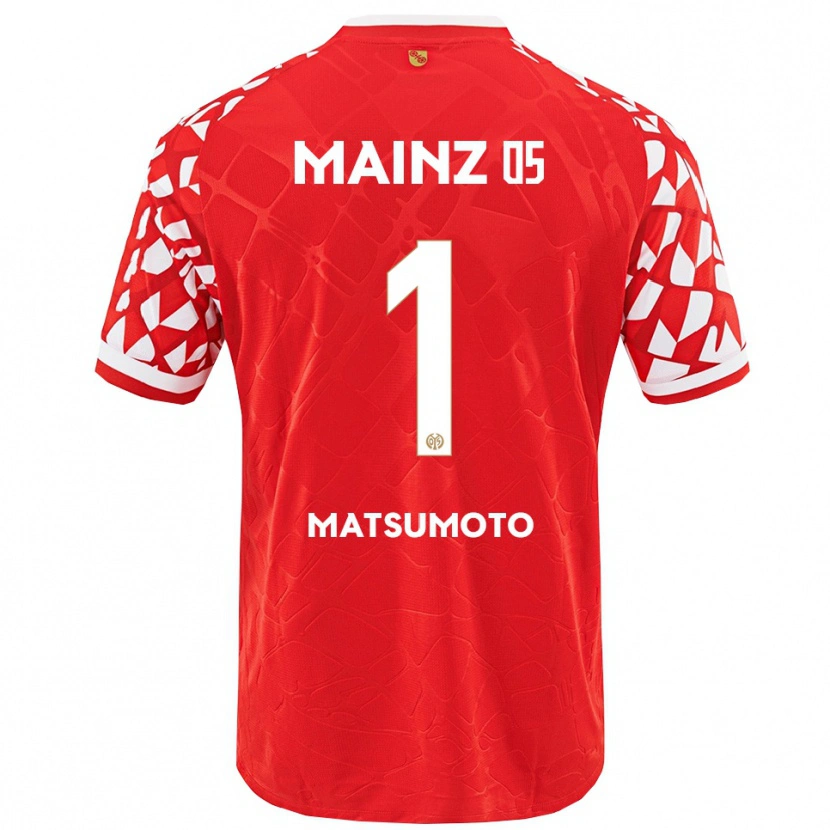 Danxen Damen Mamiko Matsumoto #1 Rot Weiß Heimtrikot Trikot 2025/26 T-Shirt Österreich