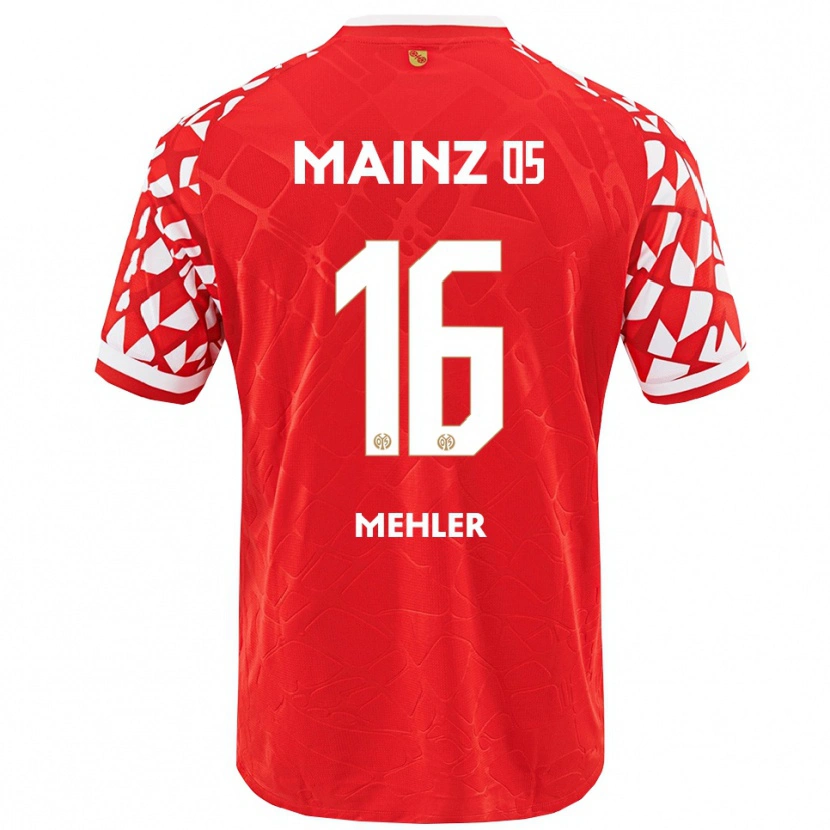 Danxen Damen Melina Mehler #16 Rot Weiß Heimtrikot Trikot 2025/26 T-Shirt Österreich