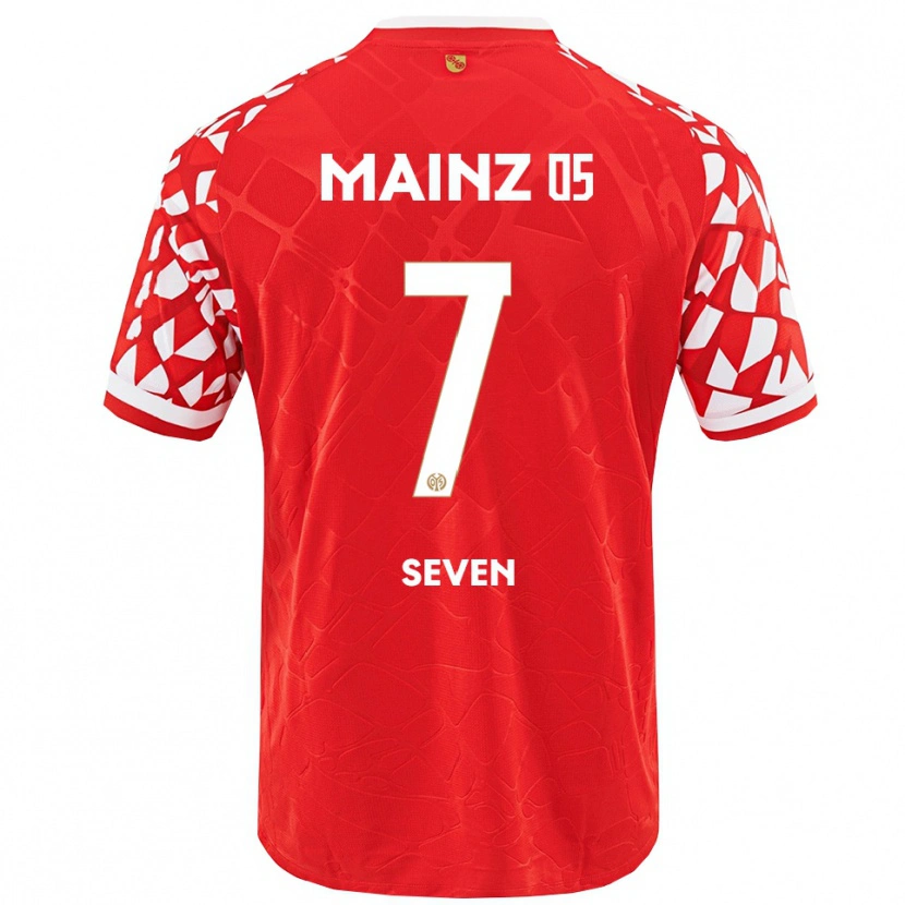 Danxen Damen Justin Seven #7 Rot Weiß Heimtrikot Trikot 2025/26 T-Shirt Österreich