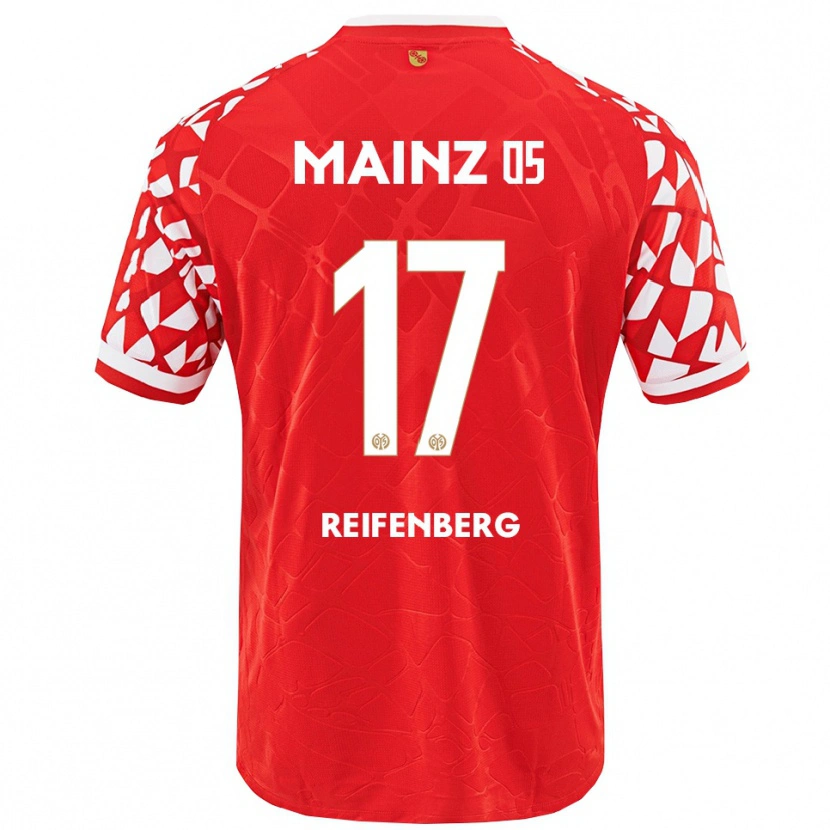 Danxen Damen Michelle Reifenberg #17 Rot Weiß Heimtrikot Trikot 2025/26 T-Shirt Österreich