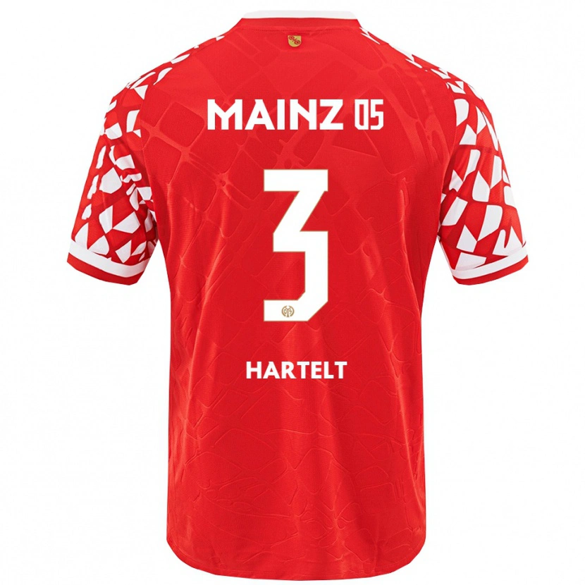 Danxen Damen Toni Hartelt #3 Rot Weiß Heimtrikot Trikot 2025/26 T-Shirt Österreich