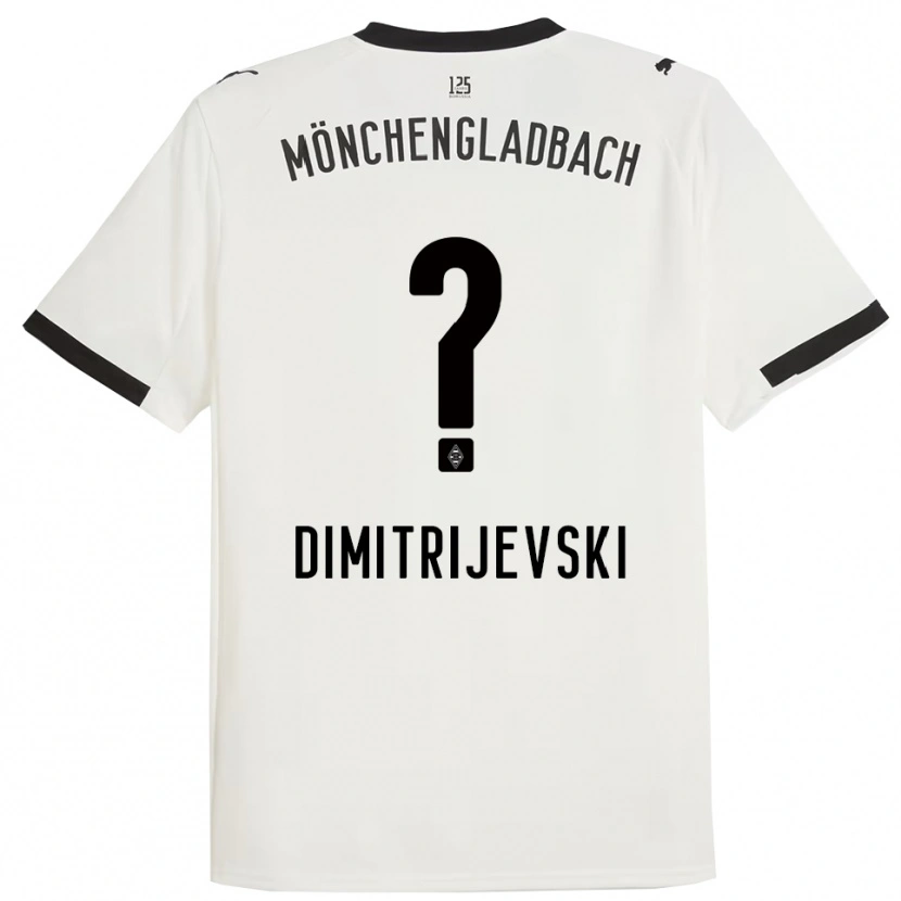 Danxen Damen Maximilian Dimitrijevski #0 Weiß Schwarz Heimtrikot Trikot 2025/26 T-Shirt Österreich