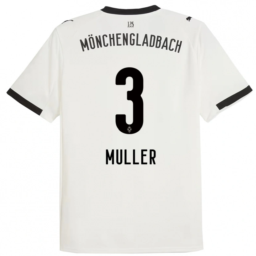 Danxen Damen Barbara Müller #3 Weiß Schwarz Heimtrikot Trikot 2025/26 T-Shirt Österreich