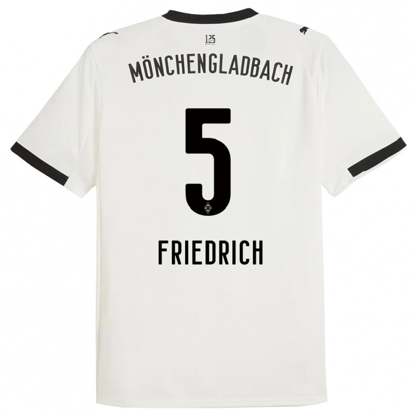 Danxen Damen Marvin Friedrich #5 Weiß Schwarz Heimtrikot Trikot 2025/26 T-Shirt Österreich