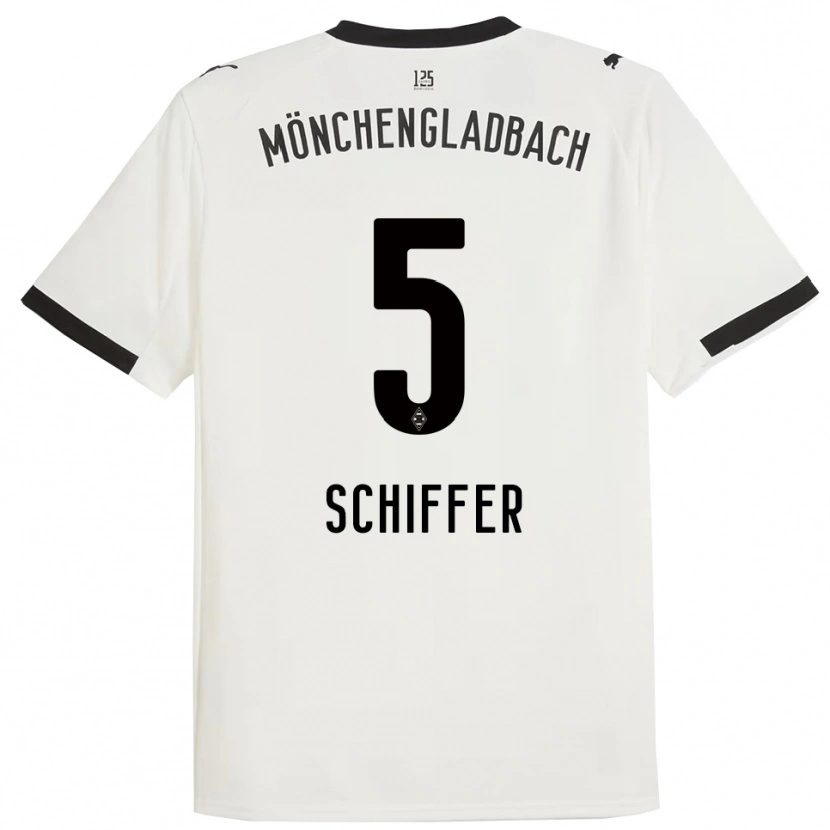 Danxen Damen Ben Schiffer #5 Weiß Schwarz Heimtrikot Trikot 2025/26 T-Shirt Österreich