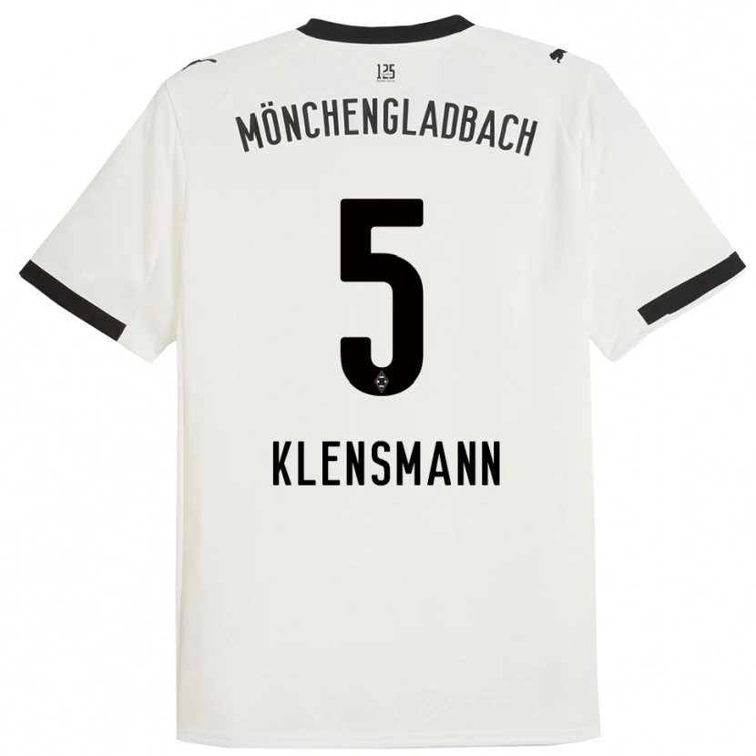 Danxen Damen Paula Klensmann #5 Weiß Schwarz Heimtrikot Trikot 2025/26 T-Shirt Österreich