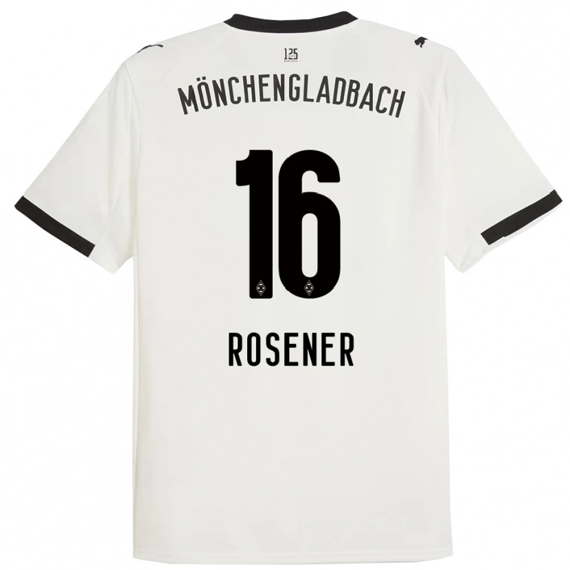 Danxen Damen Chiara Rösener #16 Weiß Schwarz Heimtrikot Trikot 2025/26 T-Shirt Österreich