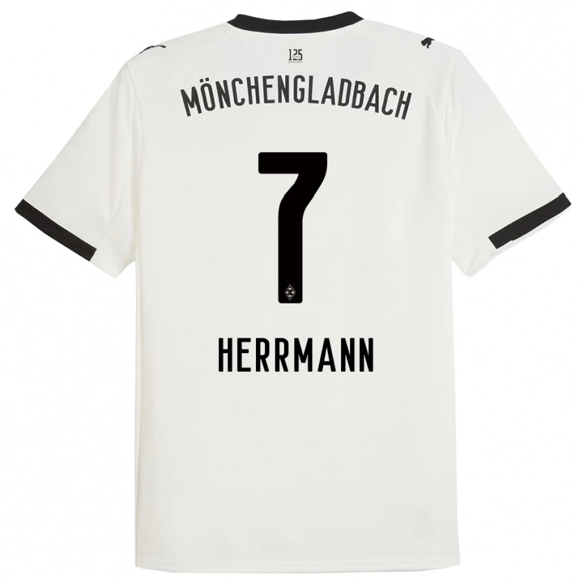 Danxen Damen Patrick Herrmann #7 Weiß Schwarz Heimtrikot Trikot 2025/26 T-Shirt Österreich