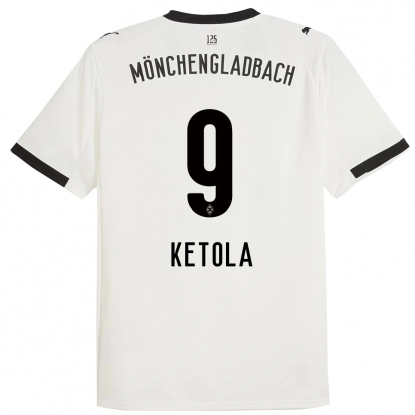 Danxen Damen Sulo Ketola #9 Weiß Schwarz Heimtrikot Trikot 2025/26 T-Shirt Österreich