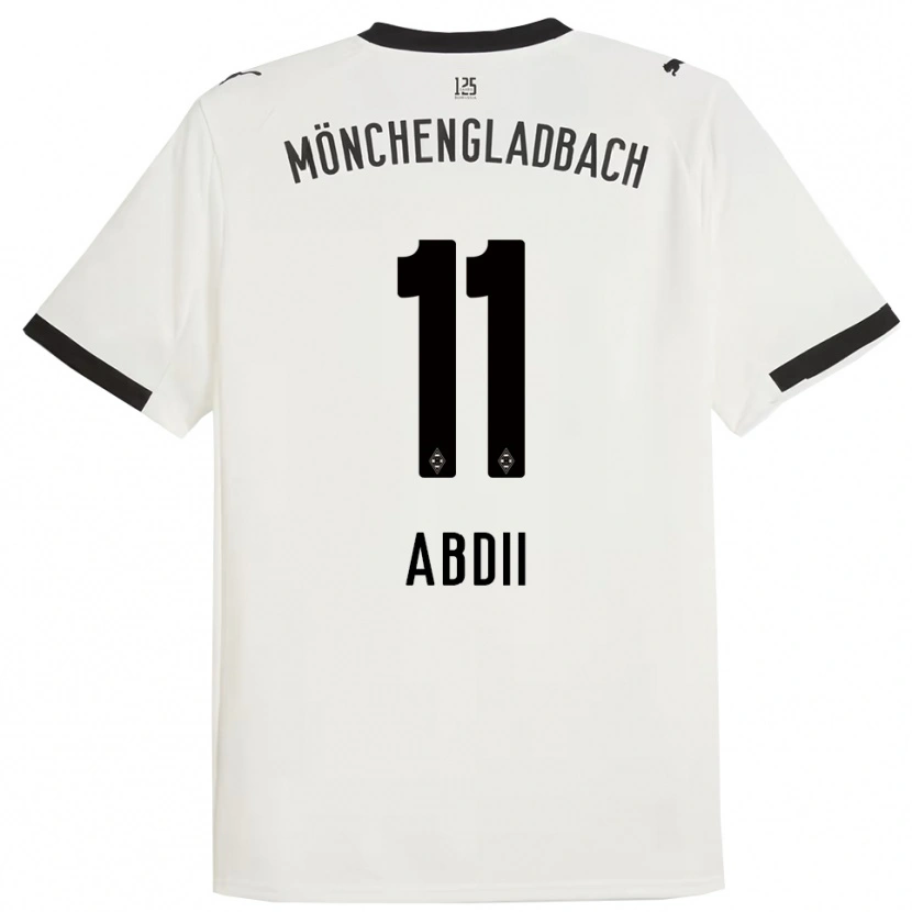 Danxen Damen Alina Abdii #11 Weiß Schwarz Heimtrikot Trikot 2025/26 T-Shirt Österreich