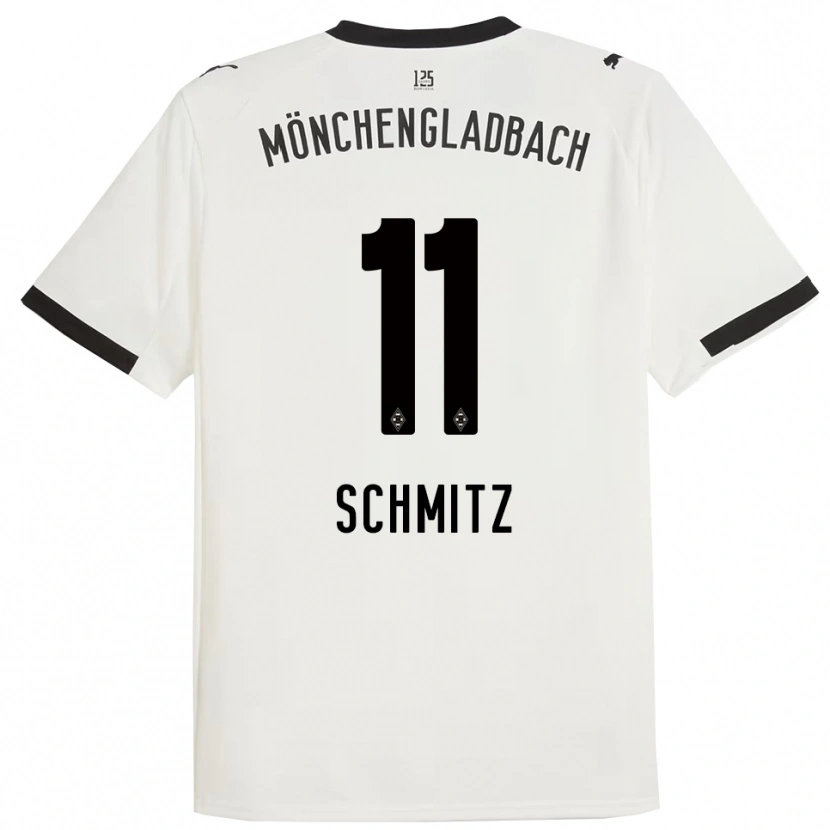 Danxen Damen Louisa Schmitz #11 Weiß Schwarz Heimtrikot Trikot 2025/26 T-Shirt Österreich