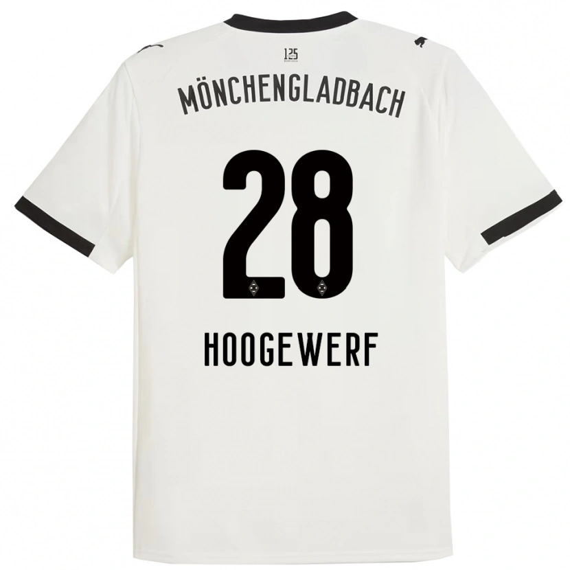 Danxen Damen Dillon Hoogewerf #28 Weiß Schwarz Heimtrikot Trikot 2025/26 T-Shirt Österreich