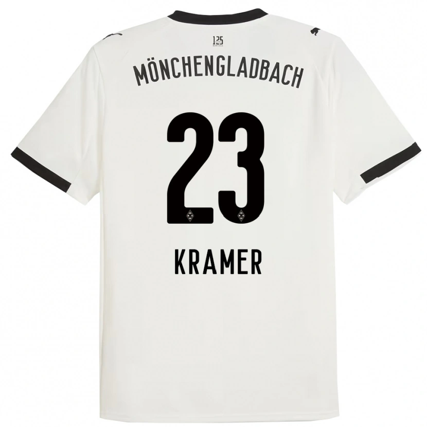 Danxen Damen Christoph Kramer #23 Weiß Schwarz Heimtrikot Trikot 2025/26 T-Shirt Österreich