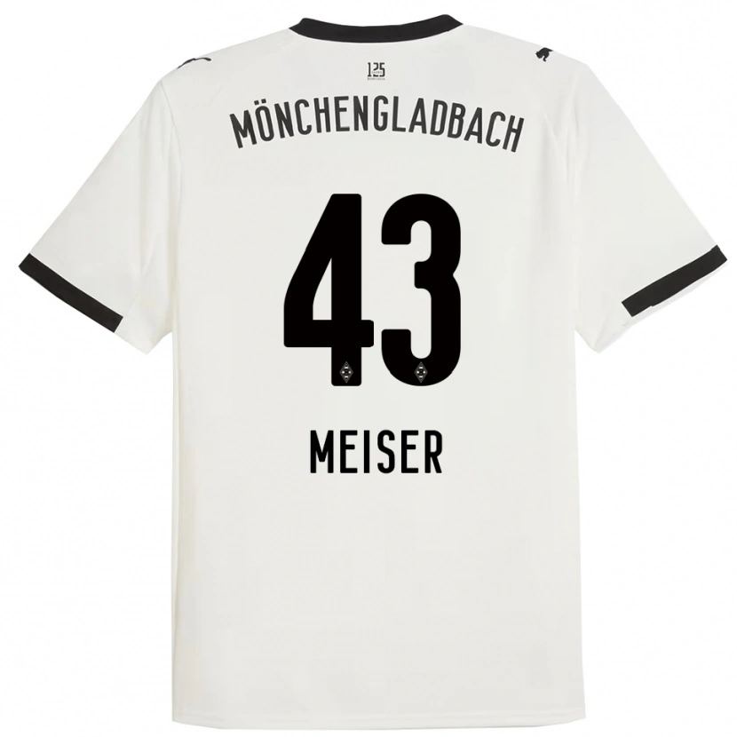 Danxen Damen Tyler Meiser #43 Weiß Schwarz Heimtrikot Trikot 2025/26 T-Shirt Österreich