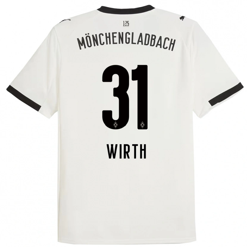 Danxen Damen Linus Wirth #31 Weiß Schwarz Heimtrikot Trikot 2025/26 T-Shirt Österreich